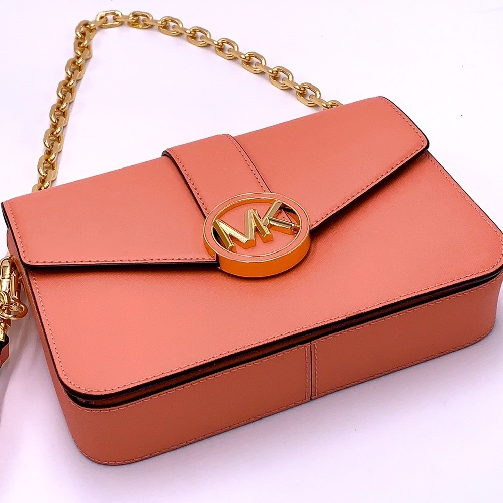 MICHAEL KORS CARMEN MEDIUM CONVERTIBLE SHOULDER BAG - Picture 8 of 16